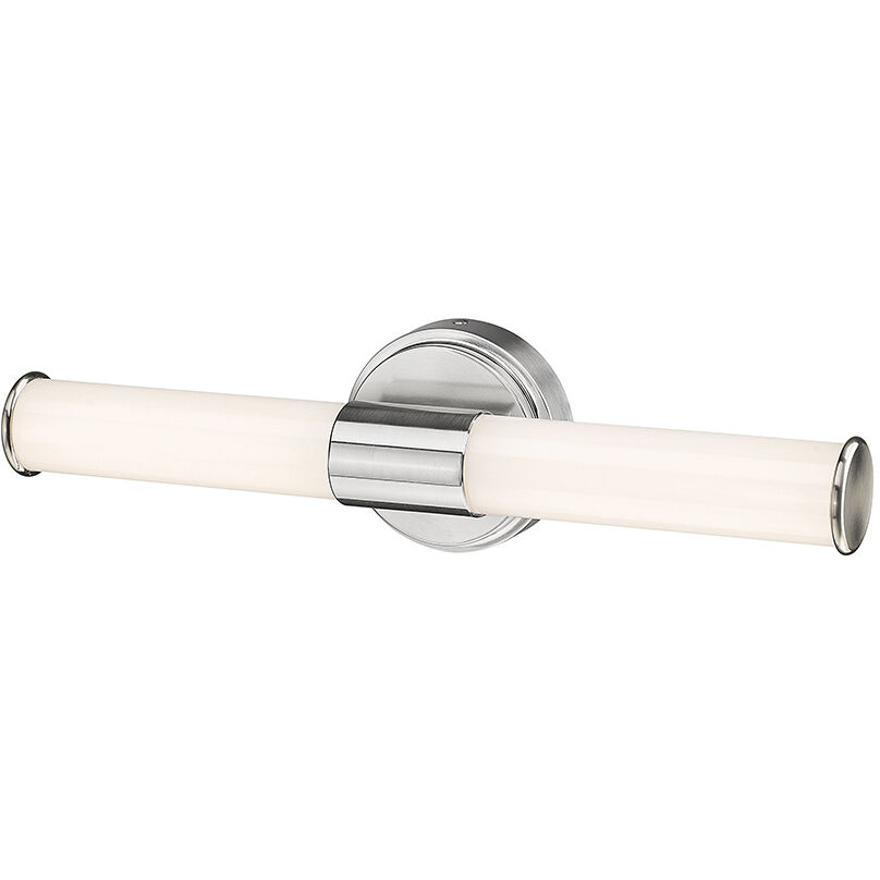 Trumann LED 18 inch Brushed Nickel Bathroom Vanity Light Bar Wall Light